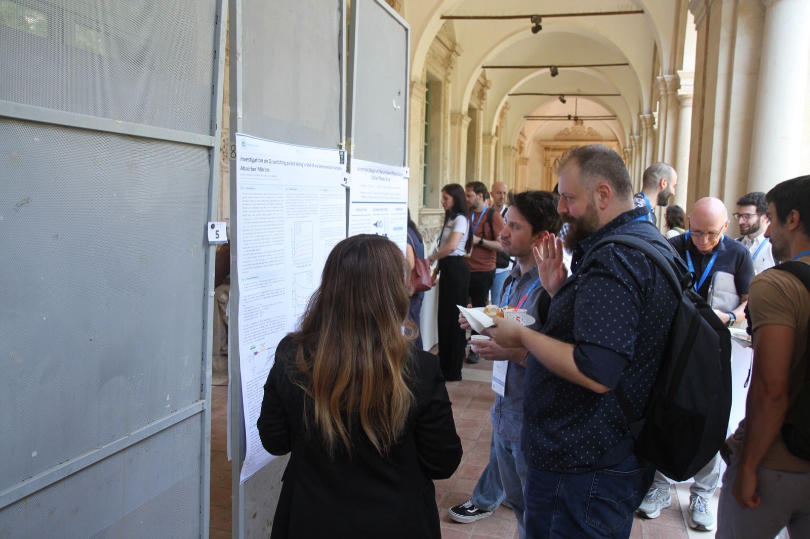 Poster session at AES 2026, Catania